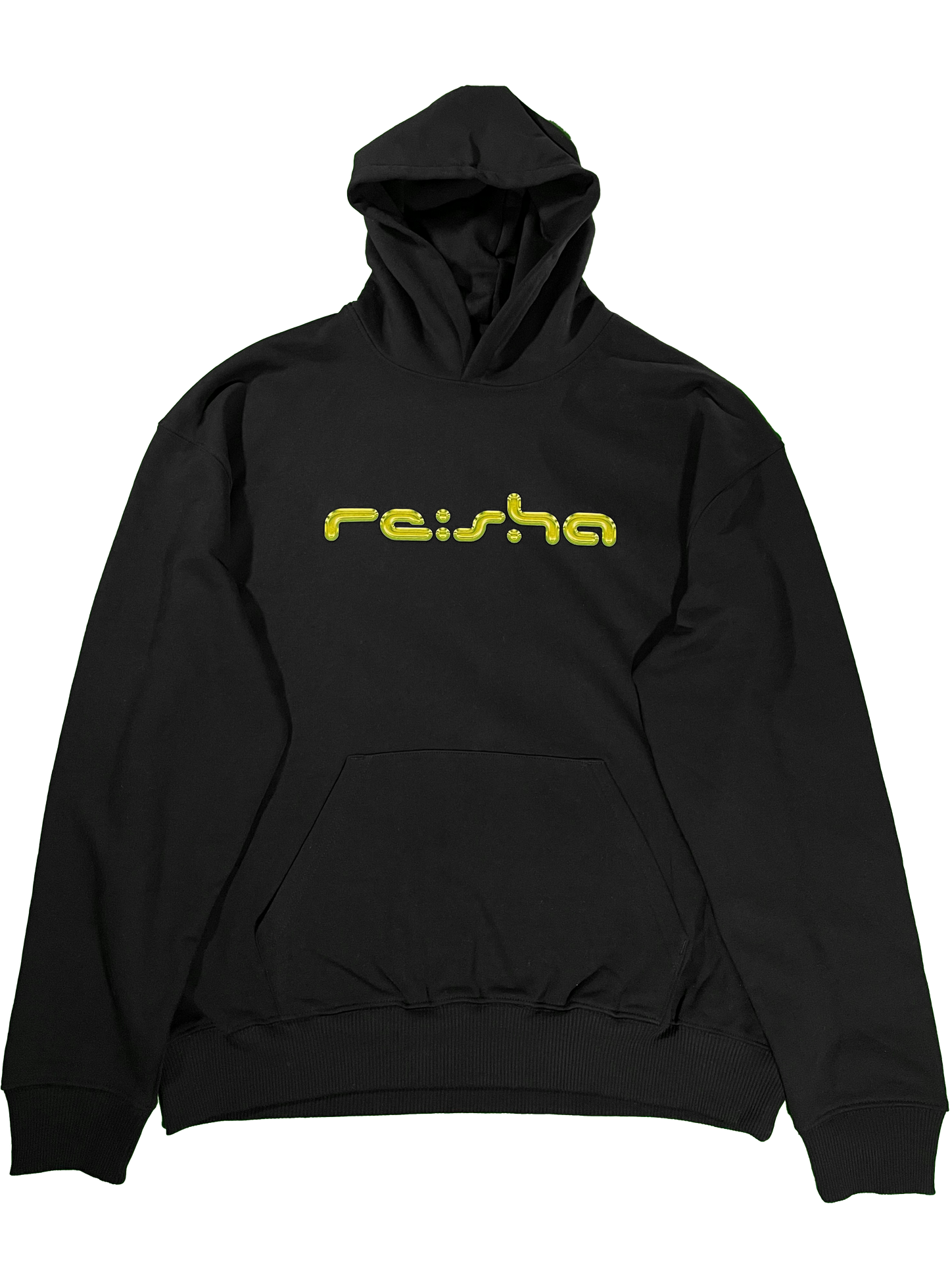 RE:SHA Green 3D Logo Heavyweight Hoodie